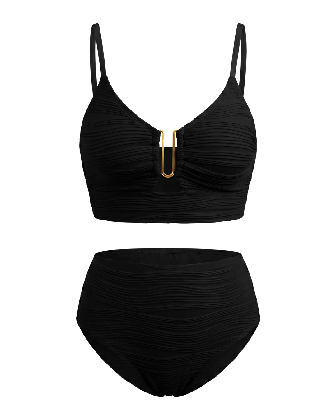 Bikini z Koronkowym Wycięciem