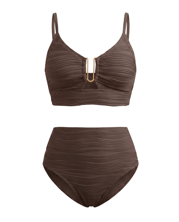 Bikini z Koronkowym Wycięciem