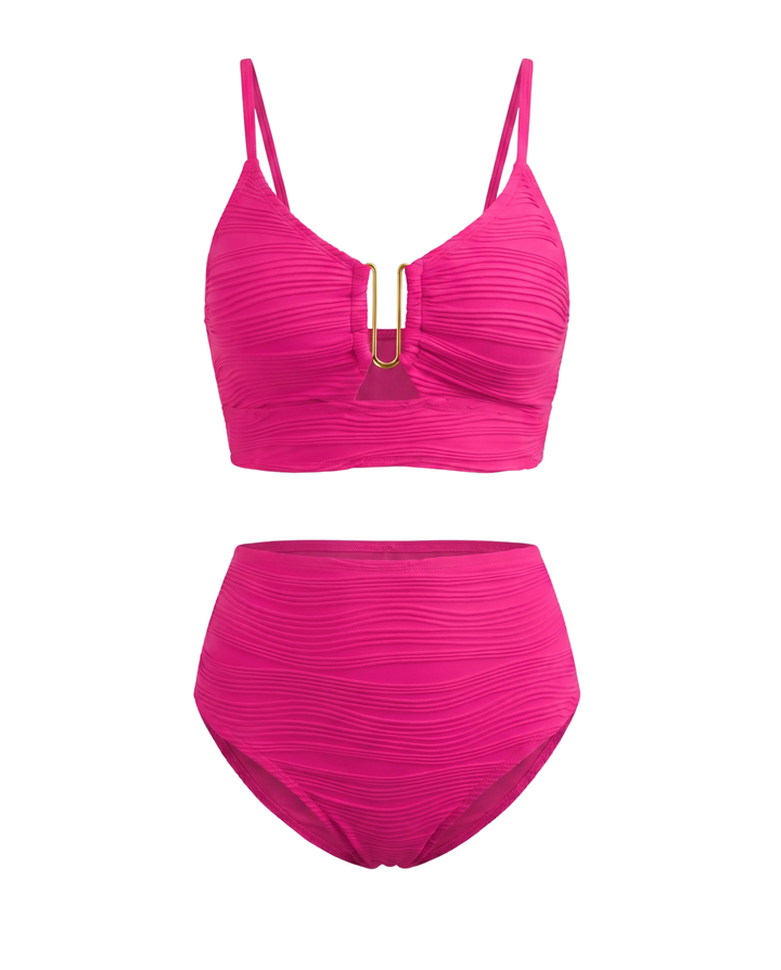 Bikini z Koronkowym Wycięciem