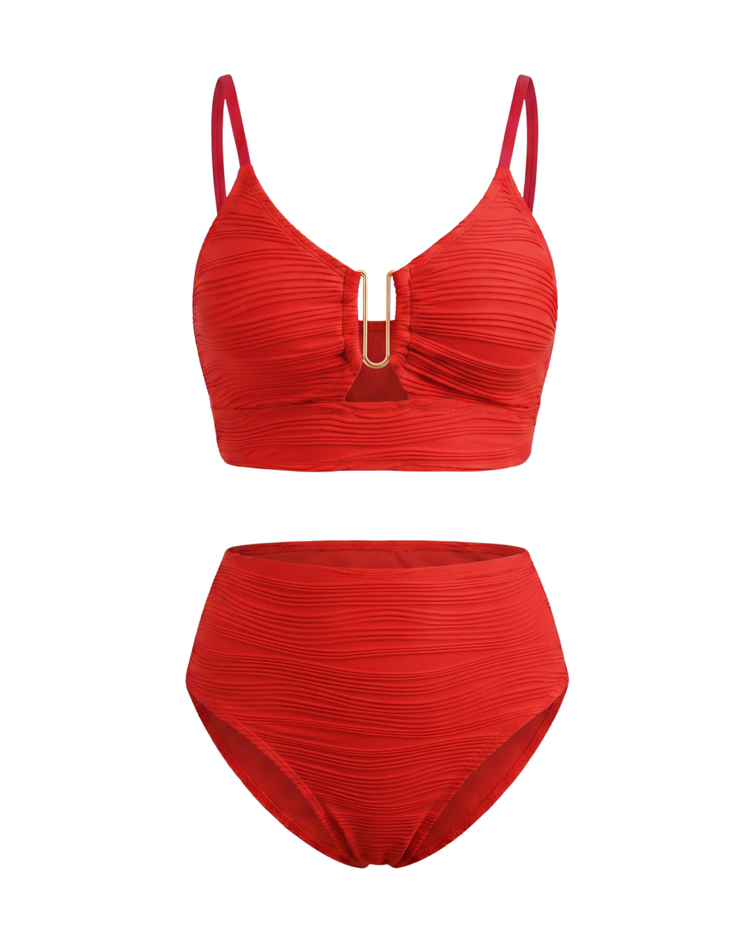 Bikini z Koronkowym Wycięciem