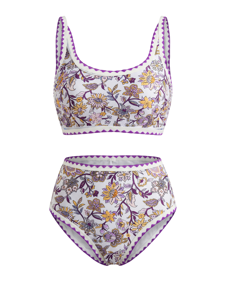 Floral One-Piece Bodysuit
