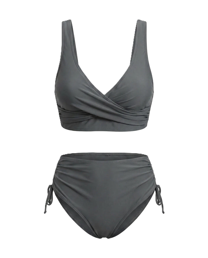 Bikini z Wiązaniem z Przodu Twist Front