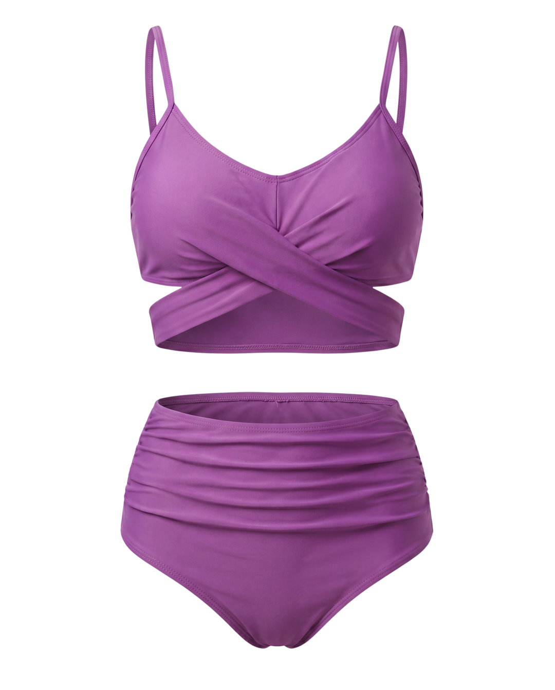 Print High Waist Bikini