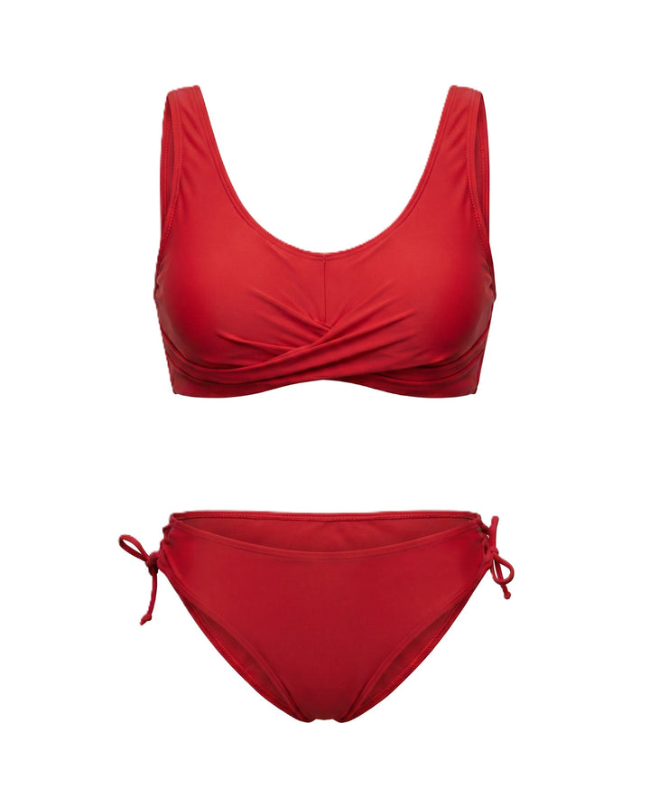 Bikini z Wiązaniem z Przodu Twist Front