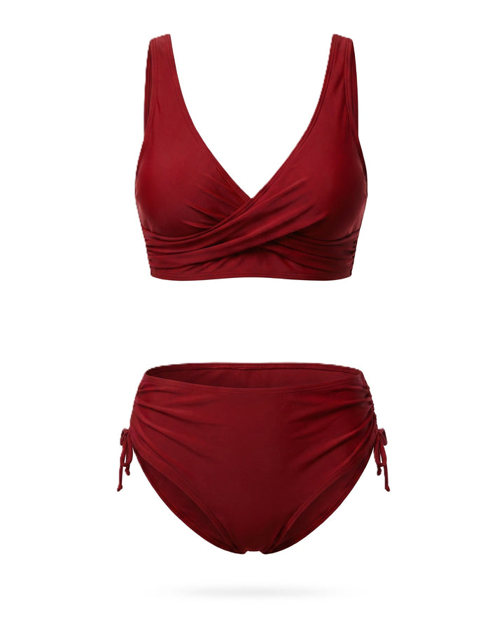 Bikini z Wiązaniem z Przodu Twist Front
