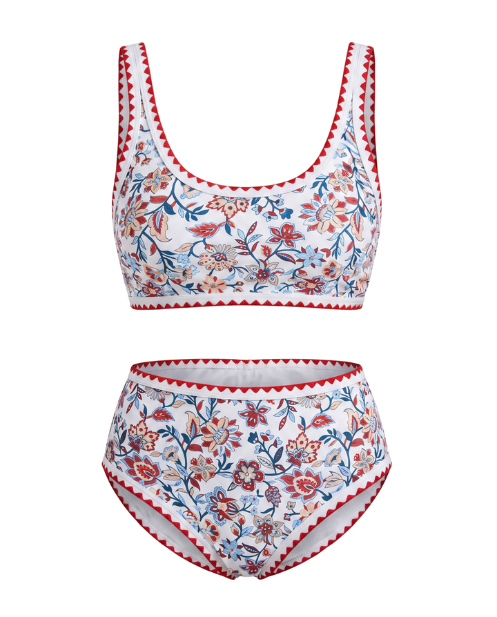 Floral One-Piece Bodysuit