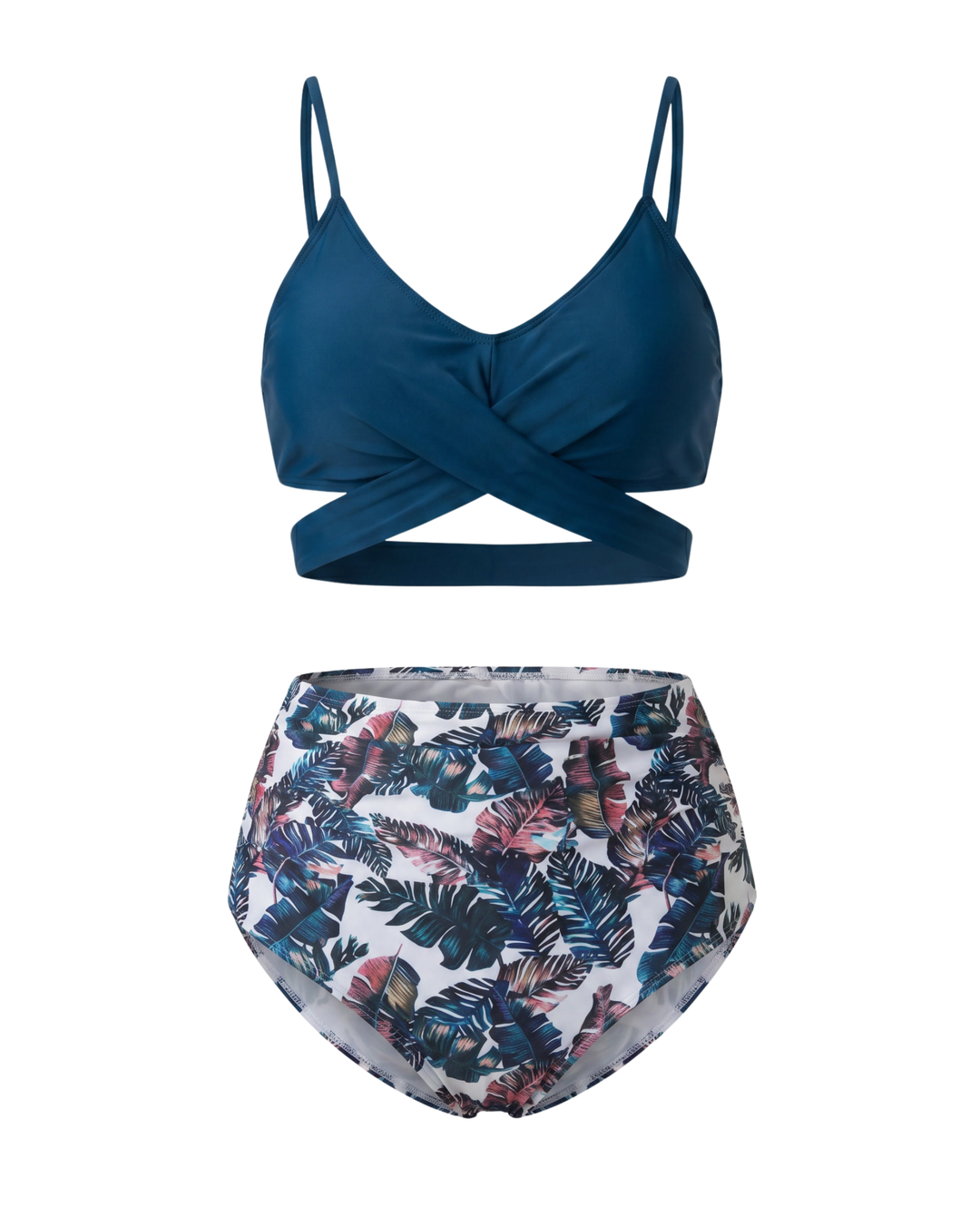 Print High Waist Bikini