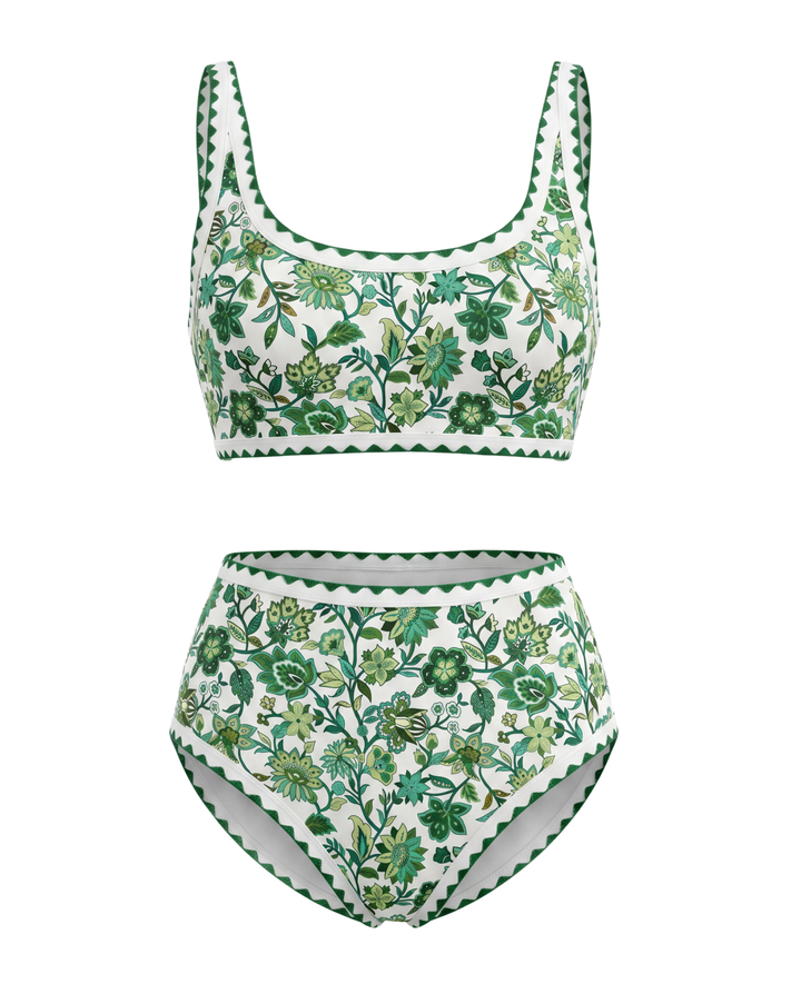 Floral One-Piece Bodysuit