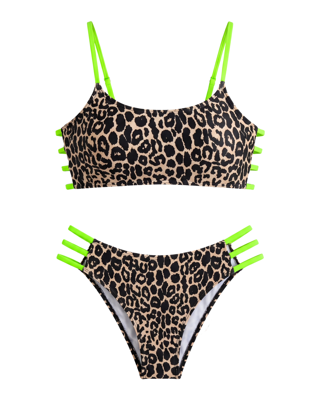 Leopard Triangle Bikini