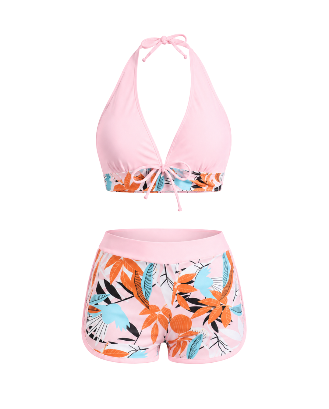 Halterneck One-Piece Swimsuit