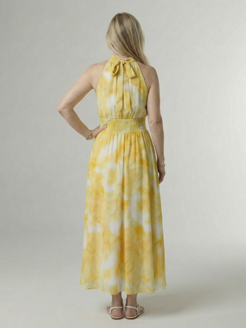 Martyna | Sukienka Midi Halter