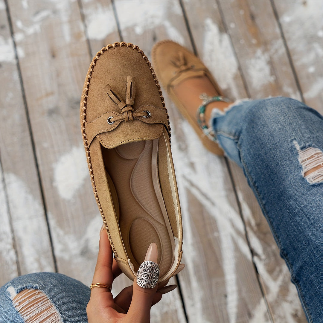 Nadine – Klasyczne loafersy z chwostami