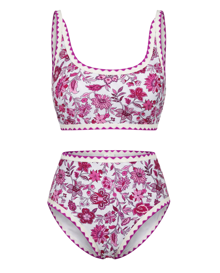 Floral One-Piece Bodysuit
