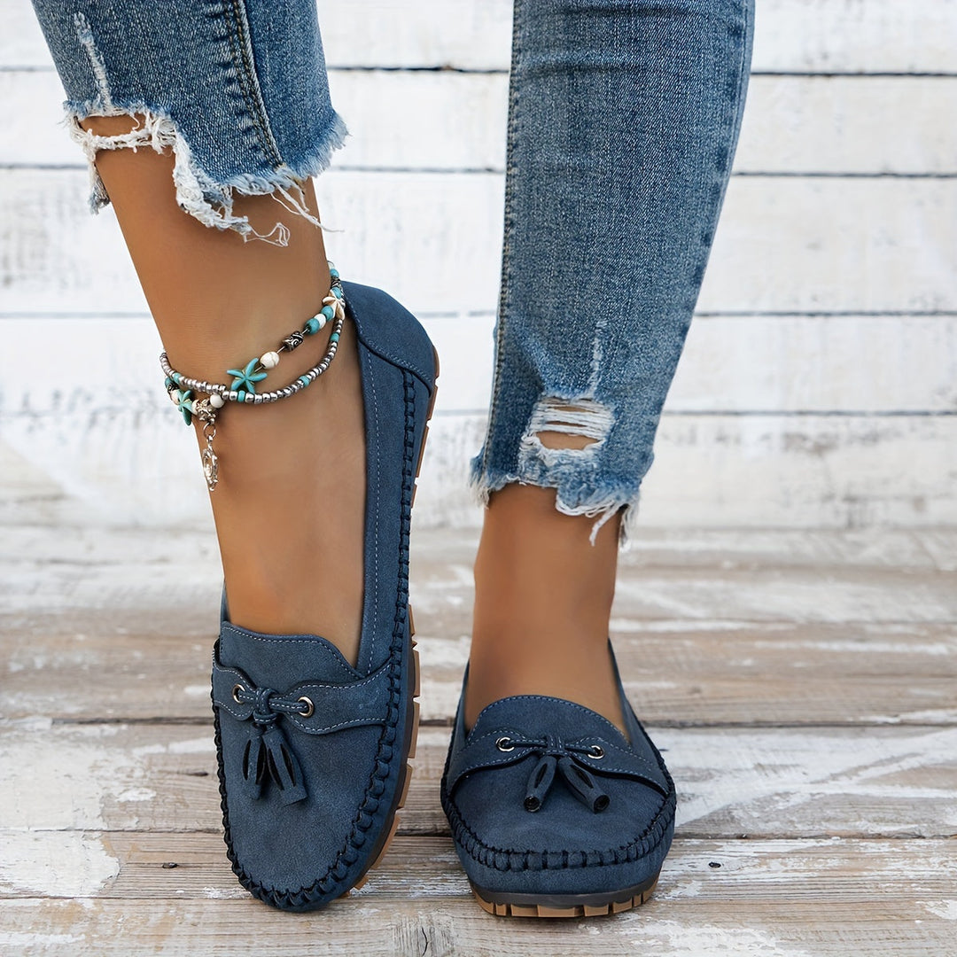 Nadine – Klasyczne loafersy z chwostami