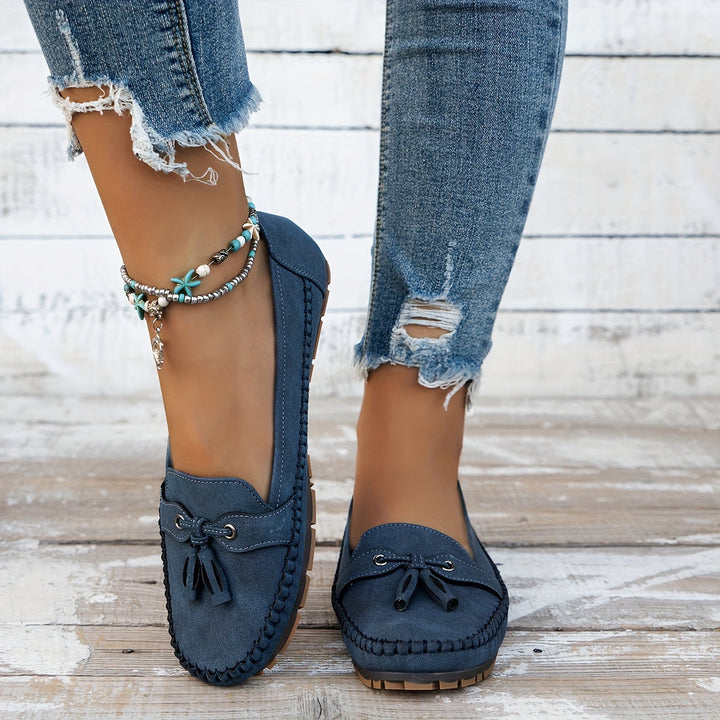 Nadine – Klasyczne loafersy z chwostami