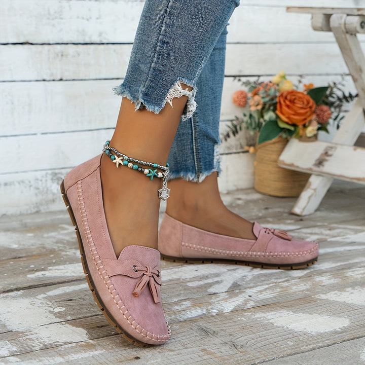 Nadine – Klasyczne loafersy z chwostami