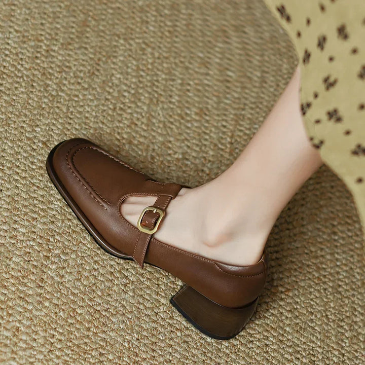 Patrycja | Orthopedic T-Strap Shoes