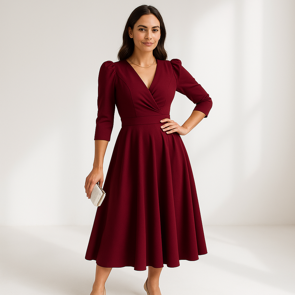 Sukienka midi Vivienne