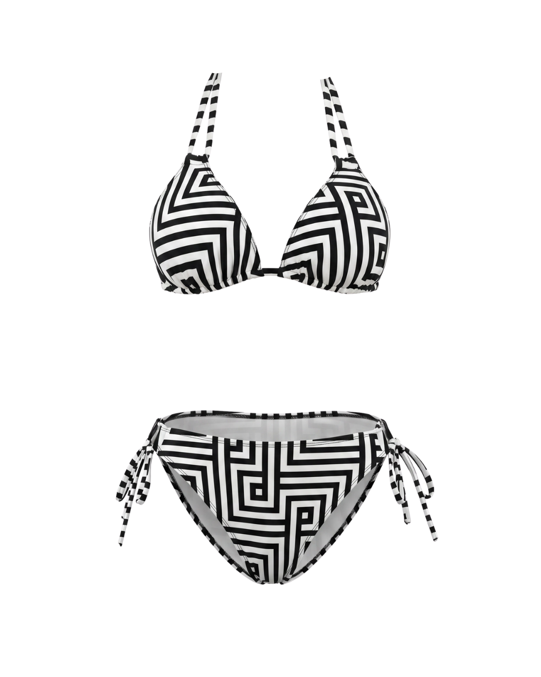 Bikini z Mieszanymi Nadrukami Print Mix