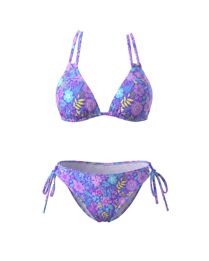 Bikini z Mieszanymi Nadrukami Print Mix