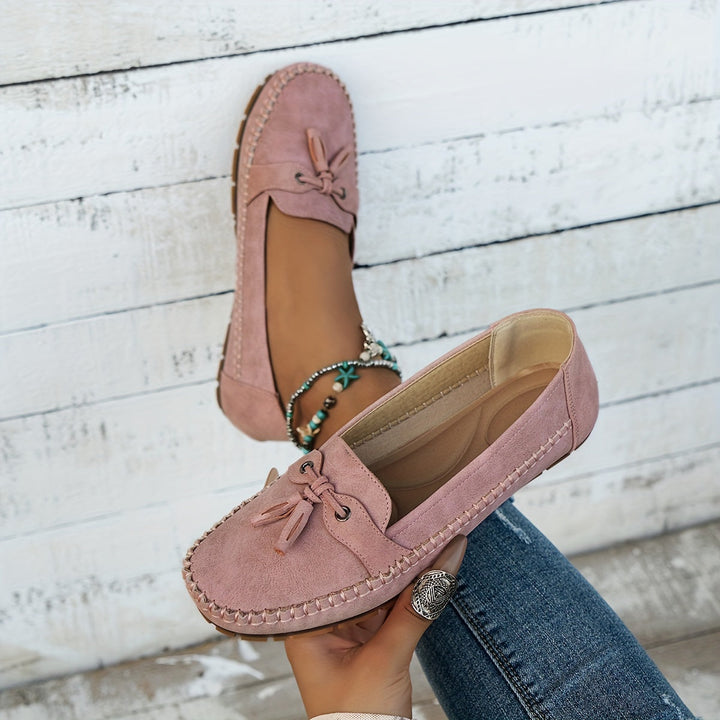 Nadine – Klasyczne loafersy z chwostami