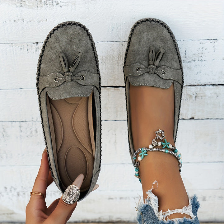 Nadine – Klasyczne loafersy z chwostami