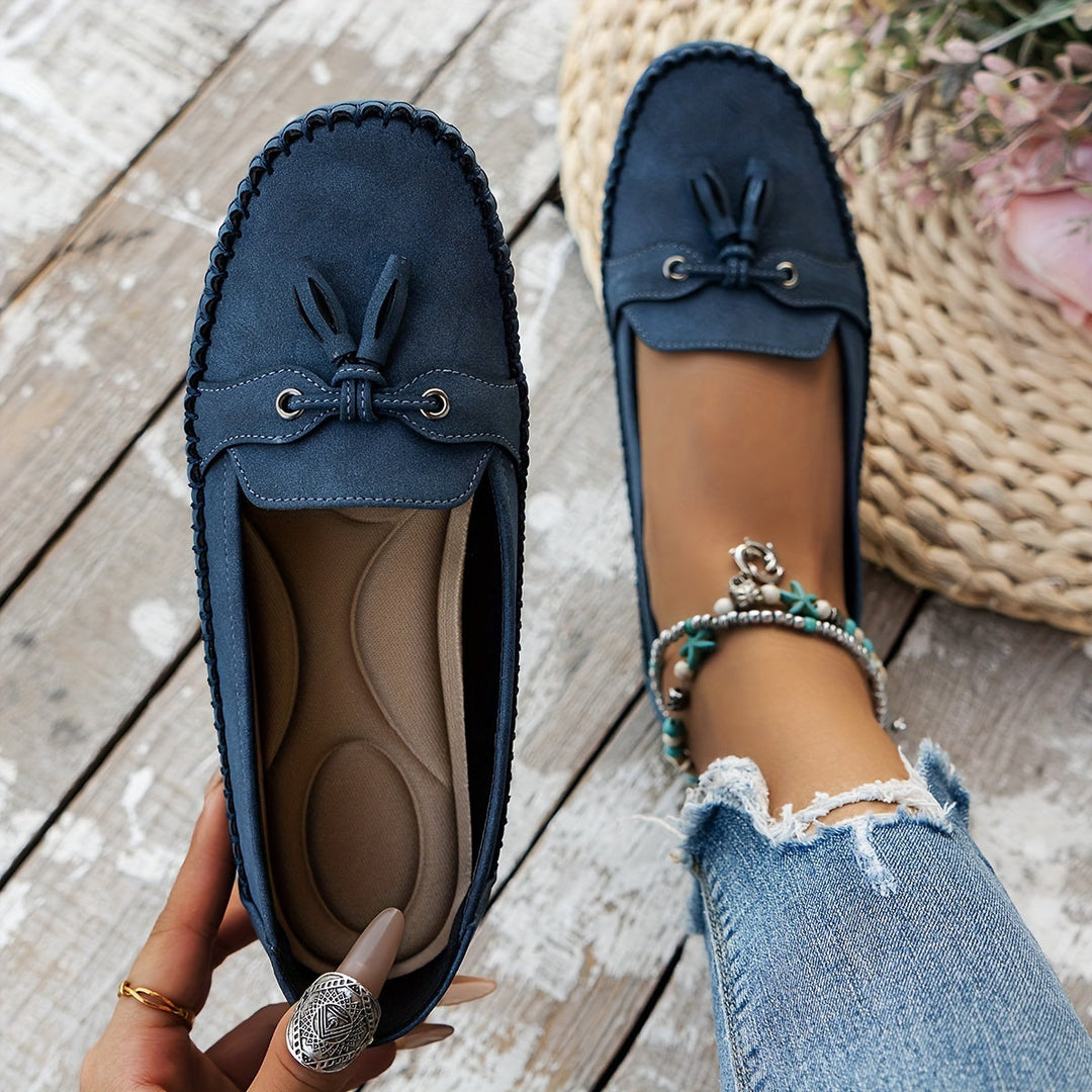 Nadine – Klasyczne loafersy z chwostami
