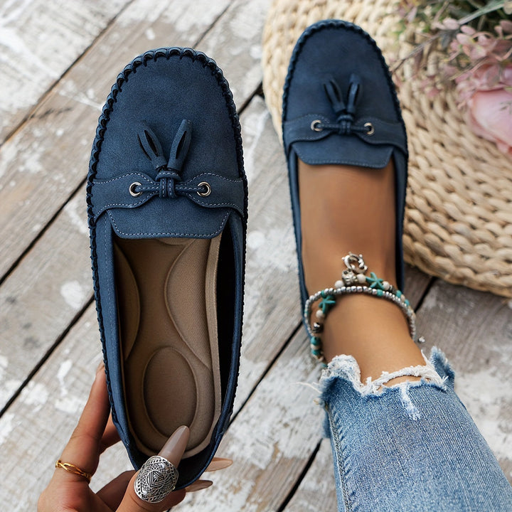 Nadine – Klasyczne loafersy z chwostami