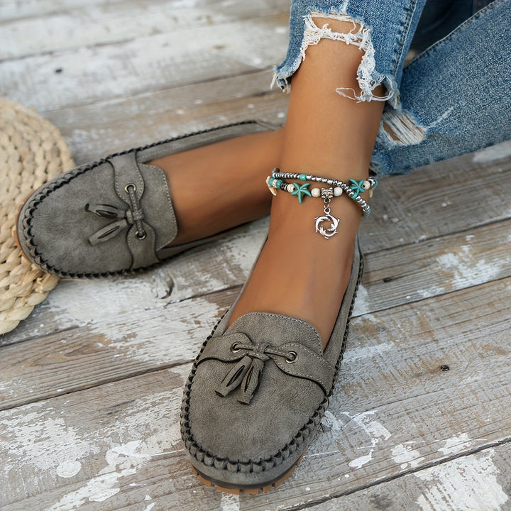 Nadine – Klasyczne loafersy z chwostami